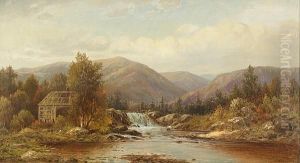 Landscape Of Waterfall