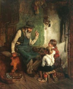 The Storyteller by Ludwig Knaus