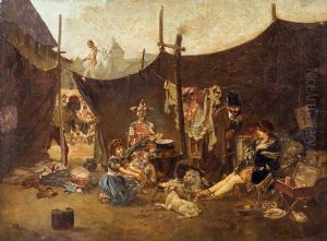 Dietro Le Quinte by Ludwig Knaus