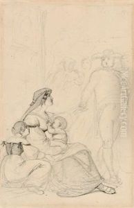 Mitte Des 19. Jahrhunderts by Ludwig Knaus