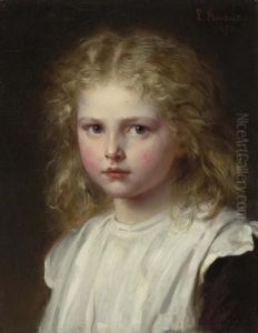 Portrait Eines Madchens. 1873.