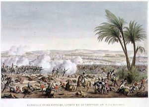 The Battle of Heliopolis, 29 Ventose, Year 8, 20 March 1800 by Louis Francois Couche