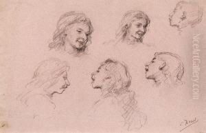 Studie Eines
Bauernburschen by Ludwig Knaus
