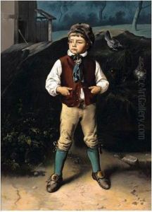 Der Dorfprinz (the Village Prince) by Ludwig Knaus