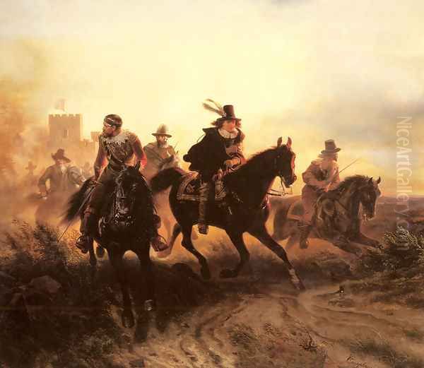 The Cavalry Retreat - view 1