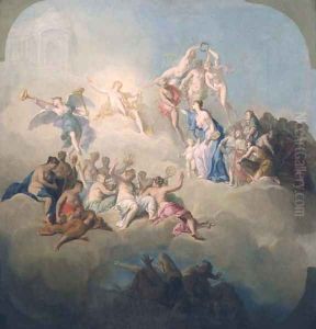 The Triumph of the Arts by Domenico Corvi