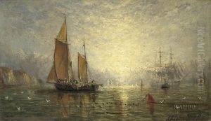 Marinestuck In Morgenstimmung. by Adolphus Knell