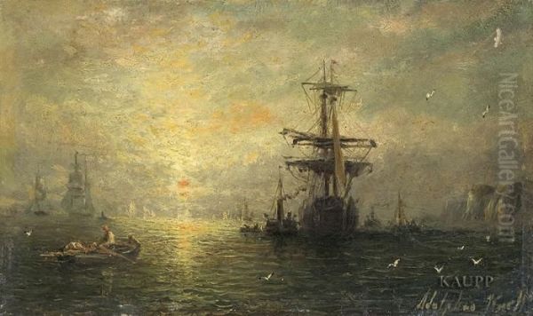 Marinestuck In Abendstimmung. - view 1