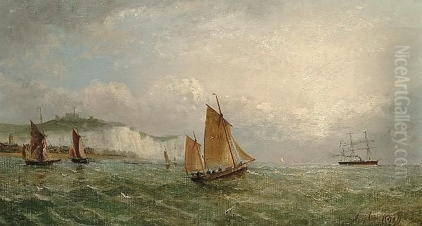 Ships Off Dover - view 1