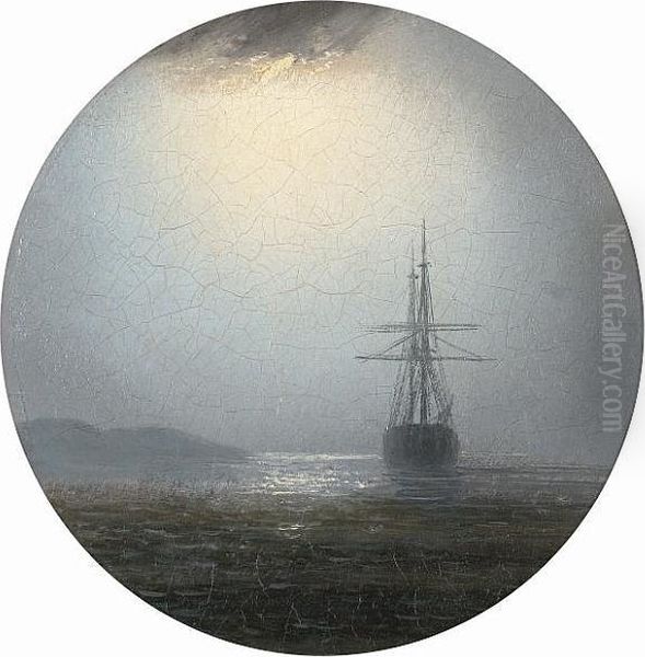 Shipping By Moonlight; Shipping At Sunset - view 1
