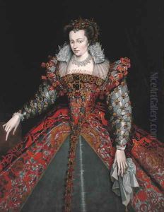 Portrait of Louise de Lorraine by Francois Clouet