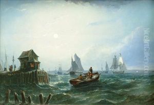 Rowingout by William Adolphu Knell