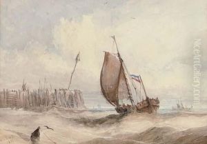 Running Out On The Tide by William Adolphu Knell