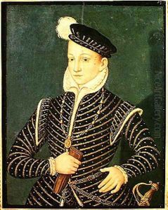 Portrait of Charles IX (1550-74) 1565-72