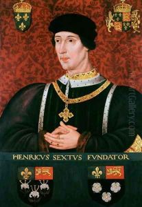 Portrait of Henry VI of England (1421-71) by Francois Clouet