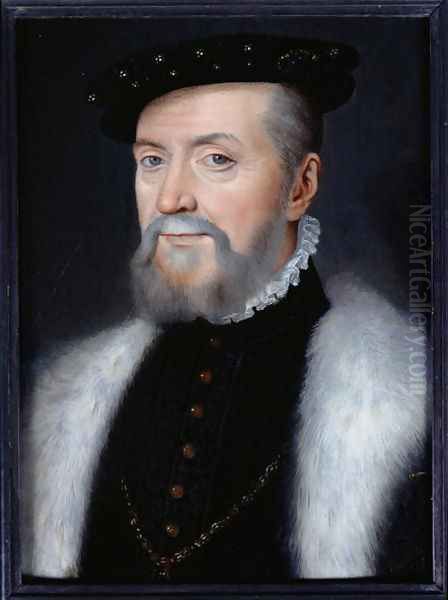 Portrait of Anne de Montmorency (1493-1567) Constable and Marshal of France, late 16th century - view 1