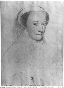 Mary, Queen of Scots (1542-87) in white mourning, 1560 2 by Francois Clouet