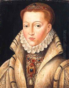 Portrait of a Lady, previously identified as Lady Jane Grey, quarter-length, in a gold-embroidered coif and white ruff Portrait of a Lady, previously identified as Lady Jane Grey, quarter-length, in a gold-embroidered coif and white ruff
