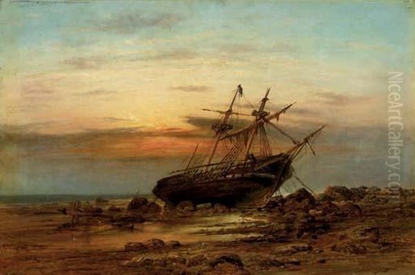 A Beached Boat - view 1