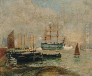 Harbour Scene Harbour Scene