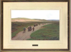 Returning Home From Market by John William Buxton Knight