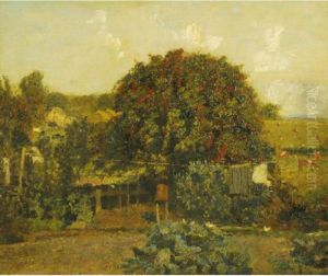A Garden In Sussex by John William Buxton Knight