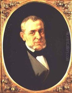 Portrait of Giuseppe Saverio Mercadante (1795-1870) Italian composer