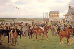 Newmarket, The Rowley Mile Course, the 2,000 Guineas by Isaac Cullin
