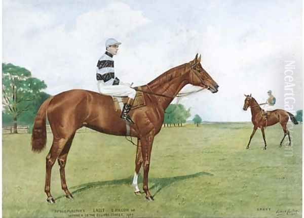 Mr W.B. Purefoy's Lully with B. Dillon up, and Sancy - view 1