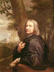 Portrait of Philippe de Champaigne, 1668 by Jean Baptiste de Champaigne