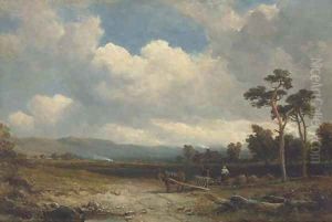 Tilling the land, early Autumn by Edmund Thornton Crawford