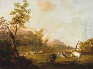 Landscape With Cattle Landscape With Cattle