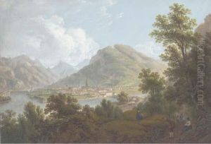 The Confluence Of The Rivers Talfer And Eisak At Bolzano