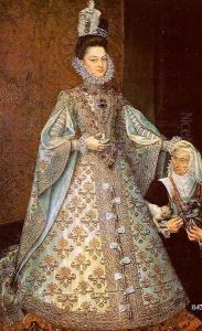 The Infanta Isabel Clara Eugenia with Magdalena Ruiz