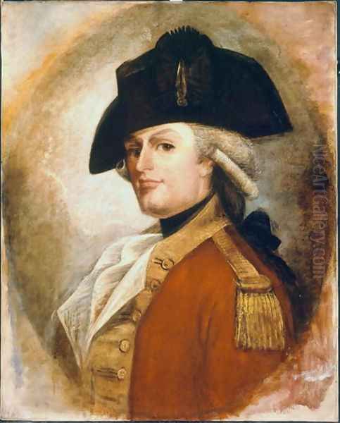 Captain William Raymond, 22nd Regiment of Foot, c.1790 - view 1