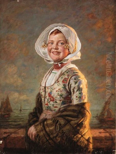 Portrait Of A Peasant Girl - view 1