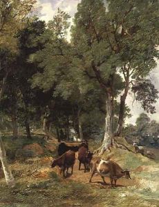 Cattle on a Devonshire Lane