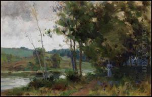 Walking In The Woods by Farquhar Mcgillivr. Knowles