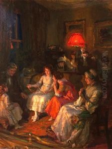 An Enjoyable Evening by Georges Sheridan Knowles