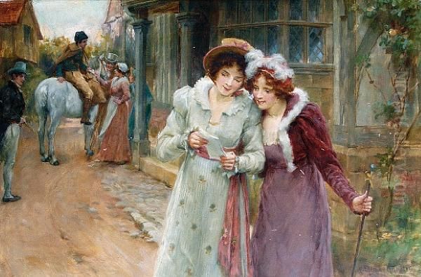 The Love Letter by Georges Sheridan Knowles