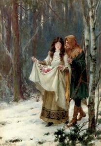 A Clandestine Meeting by Georges Sheridan Knowles