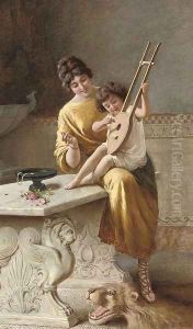 A young musician by Emmanuel Costa
