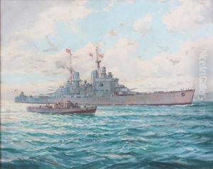 H.m.s.vanguard Returning From South Africa by William Knox