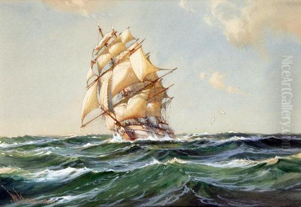 A Pair, Riding The Waves And On Into The Night - view 1
