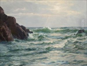 The First Rays Of Sunlight After The Storm by Peder Knudsen