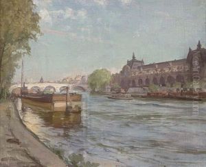 On The Seine Before The Orsay, Paris On The Seine Before The Orsay, Paris