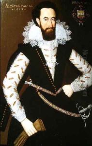 Portrait of Sir William Stewart of Grandtully (1567-1646) 1613 Portrait of Sir William Stewart of Grandtully (1567-1646) 1613