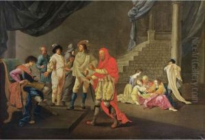 The Death Of Lucretia by Nikolaus Knupfer