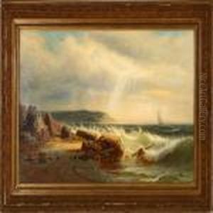 Coastal Scene Withrocks