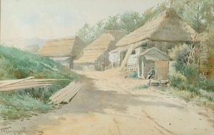 A Japanese Village Street